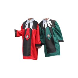 SKDA032  大量訂製拼接色畢業袍 個人設計領帶 魔術貼 幼兒園小學畢業袍 畢業袍中心 SKDA032  大量訂製拼接色畢業袍 個人設計領帶 魔術貼 幼兒園小學畢業袍 畢業袍中心